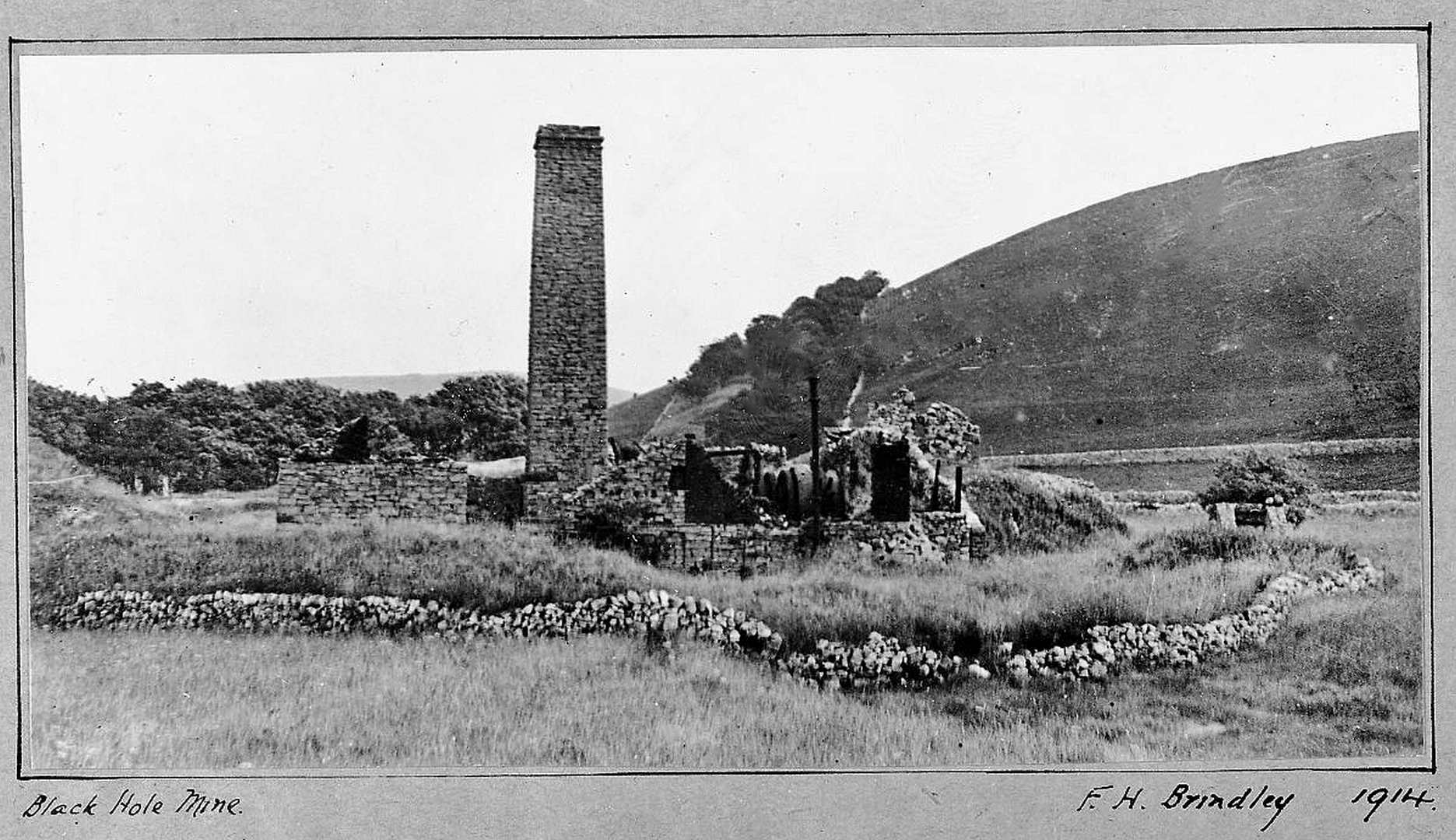 Coalpithole Mine 1914 F.H.Brindley